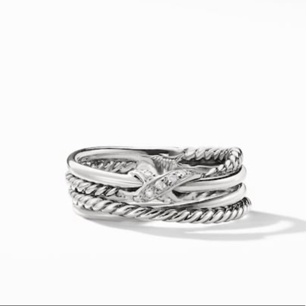 Authentic David Yurman X Collection Ring